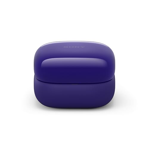 Sony LinkBuds Fit – Auriculares bluetooth True Wireless con Noise Cancelling - Cómodos todo el día, IPX4, Hi-Res Audio, Ambient Sound Mode, 21 h autonomía, conexión multipunto, iOS y Android - Violeta