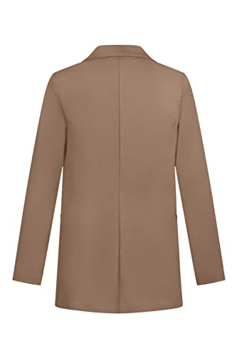 19V69 ITALIA Zoe Brown Blazer, marrón, L Mujeres