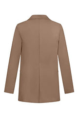19V69 ITALIA Zoe Brown Blazer, marrón, L Mujeres