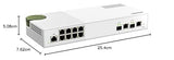 QNAP QSW-M2108-2C - 2 x 10GbE SFP+/RJ45 Combo Ports & 8 x 2.5GbE (RJ45) Ports - Entry-level 10GbE and 2.5GbE Layer 2 Web Managed Switch