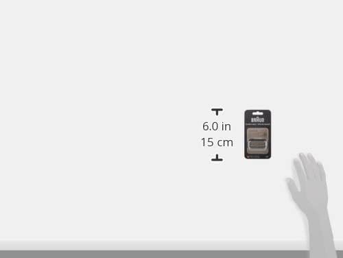 Braun, Series 9, Cabezal de repuesto para afeitadora eléctrica 92S, compatible con todas las maquinillas de afeitar eléctricas Series 9, 9290cc, 9291cc, 9370cc, 9293s, 9385cc, 9390cc, 9330s y 9296cc