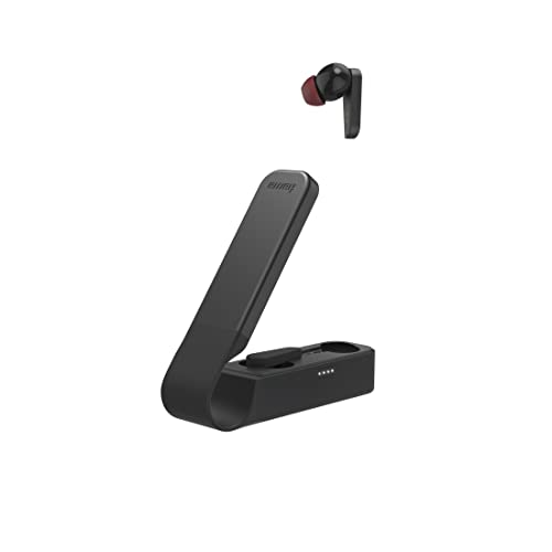 Hama | Auriculares Bluetooth (6h de música, True Wireless, Micrófono Integrado, Sensor táctil, Compatible con Siri y Google Assistant), Color Negro