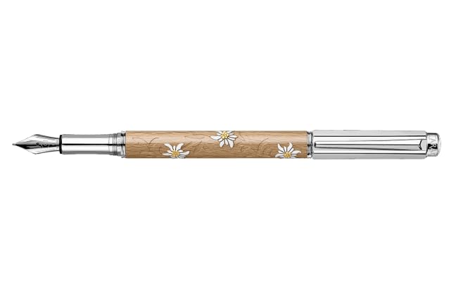Caran d'Ache Pluma estilográfica VARIUS™ EDELWEISS - Edición limitada - F