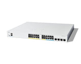 Switch gestionado Cisco Catalyst 1300-24MGP-4X, 16 Puertos GE, 8 Puertos 2,5GE, PoE, 4x10GE SFP+, protección Limitada de por Vida (C1300-24MGP-4X)