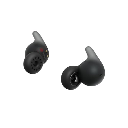 Sony LinkBuds Open – Auriculares Open True Wireless Bluetooth: Sonido Transparente, 4,8 g Comodidad Todo el día, Sonido, conexión multipunto, 22 h de batería, iOS y Android - Negro