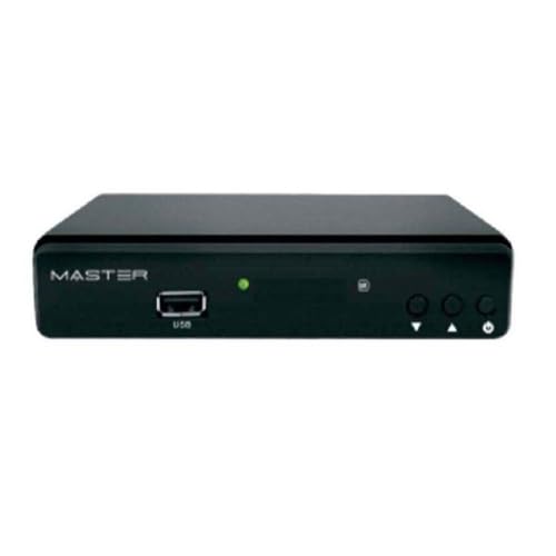 Receptor de TV HD con múltiples Funciones, entradas HDMI y USB, Ideal para Acceder a Canales Digitales y Contenido Multimedia.