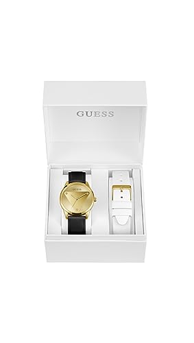 Guess Reloj Analógico para Mujer de Cuarzo con Correa en Acero Inoxidable GW0642L1