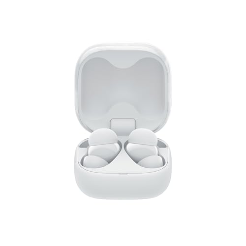 Sony LinkBuds Fit – Auriculares Bluetooth True Wireless con Noise Cancelling - Cómodos Todo el día, IPX4, Hi-Res Audio, Ambient Sound Mode, 21 h autonomía, conexión multipunto, iOS y Android - Blanco