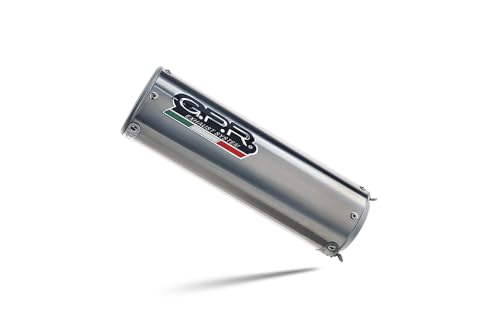 Tubo de escape marca GPR compatible con Suzuki GSX-S 950 2015-2016, M3 Inox, tubo de escape completo homologado, incluye db killer extraíble, catalizador y colector