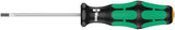 WERA-05135870001-Kraftform Kompakt W 2 - Conjunto con mango y varillas intercambiables, Tri-wing