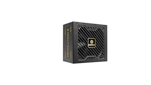 ENERMAX Revolution III 850 W | Fuente de alimentación ATX 3.1 Totalmente Modular | PCIe 5.1 | 80 Plus Gold | Ventilador silencioso FDB de 120 mm | Condensadores 105 °C jap | ERV850G-AHG-MAC