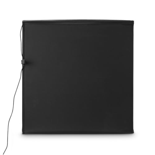 Hama Caja de Fotos, 50 x 50 cm (Estudio fotográfico, Mini Estudio fotográfico, Caja de luz, Caja de luz, Caja Ligera, Caja Blanca, Pantalla Verde, Tienda de luz, Cubo de Fotos, para fotografía de