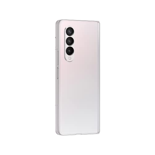 Samsung Galaxy Z Fold3 5G Teléfono móvil SIM Free Android Plegable Smartphone 256GB Phantom Silver (versión del Reino Unido)