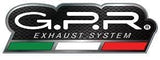 ESCAPE GPR EXHAUST SYSTEM COMPATIBLE CON HONDA VFR 800 V-TEC 2002/13 ESCAPE HOMOLOGADO Y CONEXIÓNS M3 INOX