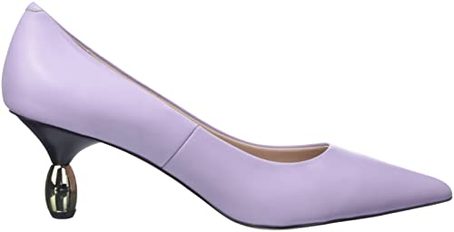 L37 HANDMADE SHOES Trabajo Italiano, Bomba Mujer, Lilac, 37 EU