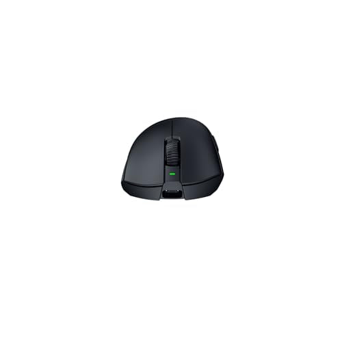 Razer DeathAdder V3 Pro - Ratón Ligero Inalámbrico Ergonómico para Deportes Electrónicos (63 Gramos, Sensor Óptico Focus Pro 30K, Interruptores de Ratón Gen-3, Hyperspeed Wireless) Negro