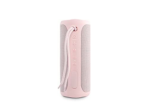 Vieta Pro Altavoz Bluetooth Potente, Resistente al Agua, 10H de Batería, Micrófono y Radio FM. Altavoz Portátil Grande True Wireless, Aux In, USB, Asistente de Voz y Sistema de Luces | Upper 3 Rosa