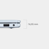 Dell 14 Plus Copilot+ DB14250 Ordenador portátil – 14" 2.5K 16:10 (2560x1600), Intel Core Ultra 7 Series 2, Intel ARC, 32 GB RAM, 1 TB SSD, Windows 11 Pro, Teclado retroiluminado QWERTY, Ice Blue