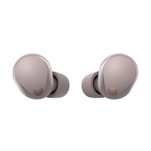 Sony WF-1000XM5 Auriculares In-Ear Inalámbricos, Noise Cancelling, Bluetooth, Micrófono, hasta 24 Horas de Batería, Carga Rápida, IPX4, Alexa y Google Assistant, iOS y Android, Rosa Palo