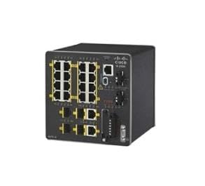 Cisco IE-2000-16TC-G-E Switch - Switch de Red (Gestionado, 20, 16, 20, 100BASE-T, 10GBASE-T, IEEE 802.3ab, IEEE 802.3u, IEEE 802.3X, IEEE 802.3z, 8000 entradas, SFP) Negro