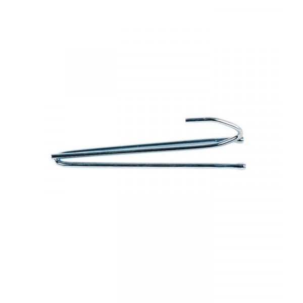 SOLER WFJ000543 Lote de 500 Grapas de costureras con 2 Varillas de Cabeza de 13 mm de Metal cincado_Ideal Pro y Distribuidor, Zingue, Mini