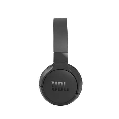 JBL Tune 660 NC Auriculares supraaurales inalámbricos con bluetooth y cancelación de ruido, sonido Pure Bass, hasta 44h de música de música continua, color negro