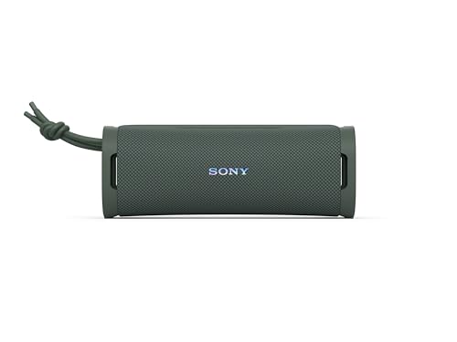 Sony ULT Field 1 Altavoz inalámbrico Bluetooth portátil con ULT Power Sound, Ultimate Deep Bass, IP67, Resistente a los Golpes, 12H de batería, Llamadas nítidas, Gris Bosque