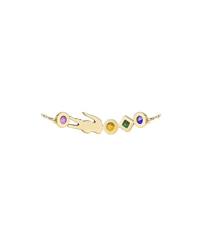 Lacoste Pulsera de Cadena para Mujer Colección DEVA en Oro Amarillo - 2040361