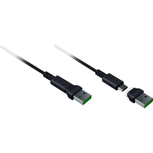 Razer HyperFlux V2 - Sistema de Alfombrilla de Carga inalámbrica para Ratones de Juego - Alfombrilla de ratón de Juego y Disco de Carga (indicador LED de Carga, pies de Goma Antideslizantes) Negro