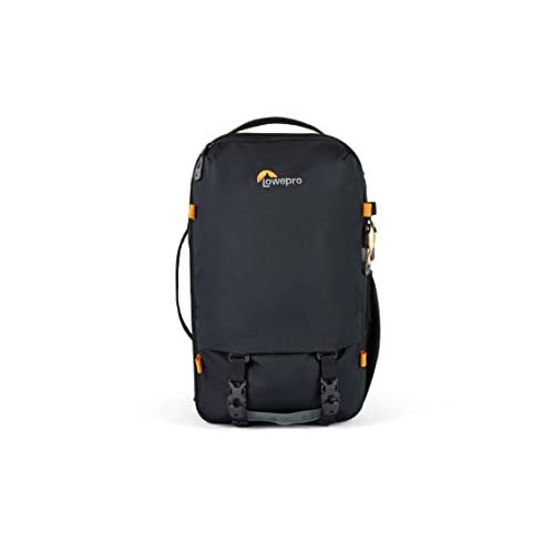Lowepro Trekker Lite BP 150, Mochila para Cámara, con Inserto Extraíble, con Sistema de Correas para Accesorios, Negro, para Cámara Sin Espejo, Compatible con Sony Alpha 6000, Negro