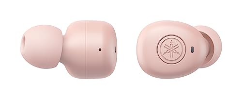 Yamaha TW-E3B True Wireless - Auriculares intrauditivos con Cuidado auditivo, Color Rosa