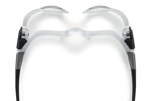 Eschenbach Optik maxDETAIL Gafas lupas para un trabajo minorista exigente con aumento 2X, compensación dioptrica hasta ±3 dpt, con funda de espuma rígida, color: gris oscuro