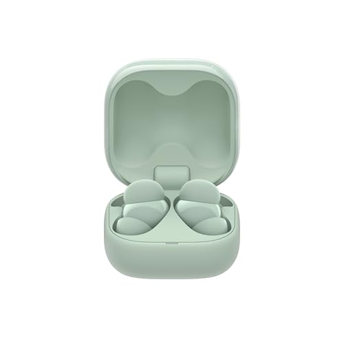 Sony LinkBuds Fit x Olivia Rodrigo, Auriculares Bluetooth con Noise Cancelling, Cómodos, IPX4, Hi-Res Audio, Sonido Ambiente, 21 h autonomía, conexión multipunto, iOS y Android, Verde