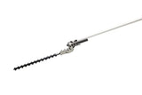 IKRA 73046710 Herramienta multifunción a Gasolina IBKH 33, 4en1: cortabordes, desbrozadora, Cortasetos telescópico y podadora de Altura, 900 W, Gris, Rojo y Negro