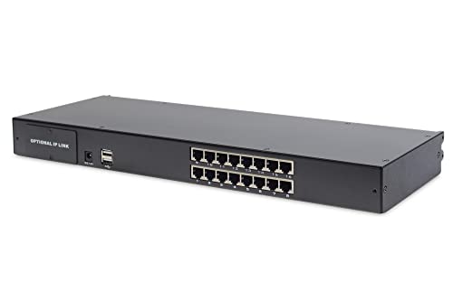 Digitus DS-72210 - Consola de rack (43,2 cm (17"), 1280 x 1024 Pixeles, 1000:1, TFT, 16,78 millones de colores, UK International)