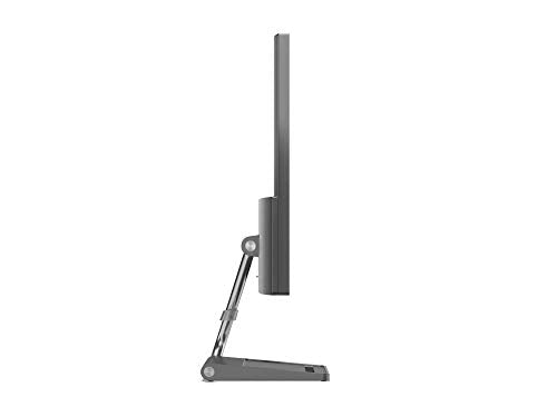 Lenovo Qreator 27 - Monitor de 27" 4K UHD (3840x2160 píxeles, IPS, 16:9, 4ms, 1300:1, Puertos DP + HDMI + USB) Regulable en inclinación - Color Gris