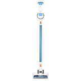 Genius Invictus X7 - Aspirador inalámbrico 2 en 1 (13 Piezas) con Potencia de succión de 380 W y Luces LED integradas, batería de Iones de Litio (30 min), Color Blanco y Azul