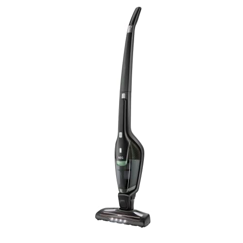 AEG Ergorapido CX7-2-45MÖ - Aspirador con batería 2 en 1 (50% material reciclado, sin bolsa, hasta 45 minutos de duración, independiente, articulación giratoria 180°)