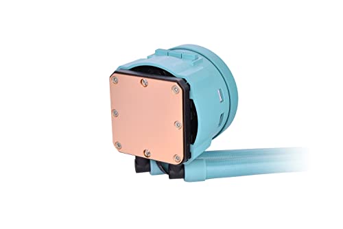 Thermaltake TOUGHLIQUID 240 ARGB Sync All-In-One Turquoise Watercooling | 5V addressable | silent 120mm PWM fan | for Intel and AMD sockets | LGA-1700 | turquoise