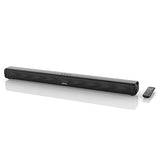 Lenco SB-042LEDBK - Barra de Sonido Bluetooth® de 85 cm con HDMI (ARC) y animación de luz LED - Negro