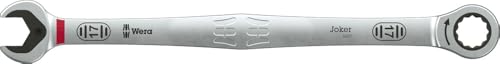 Wera 6007 Joker 5 Set 1 Juego de llaves carraca combinadas de boca y anillo, 5 piezas