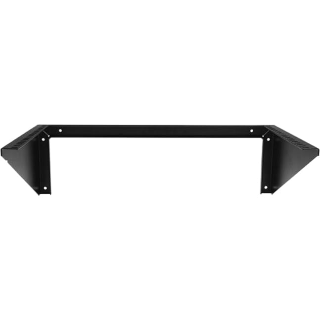 StarTech.com Rack de Pared Soporte Panel de Conexiones 6U - Rack de Pared 6U 19 pulgadas - Acero - Soporte Rack de Servidores, Montaje en Pared Vertical - para Equipos de Red y Datos (RK619WALLV)