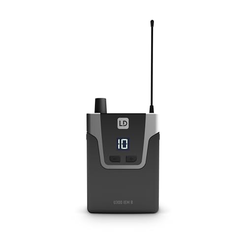 LD Systems U308 IEM R - Receptor - 863-865 MHz + 823-832 MHz