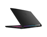 MSI Katana 17 B13VEK-1052FR Intel® Core? i7 i7-13620H Ordinateur portátil 43,9 cm (17.3") Full HD 32 Go DDR5-SDRAM 1 To SSD NVIDIA GeForce RTX 4050 Wi-Fi 6E (802.11ax) Windows 11 Pro Noir
