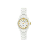Versace Reloj Analógico para Mujer'S de Cuarzo Suizo con Correa en Cerámica VE9F00224