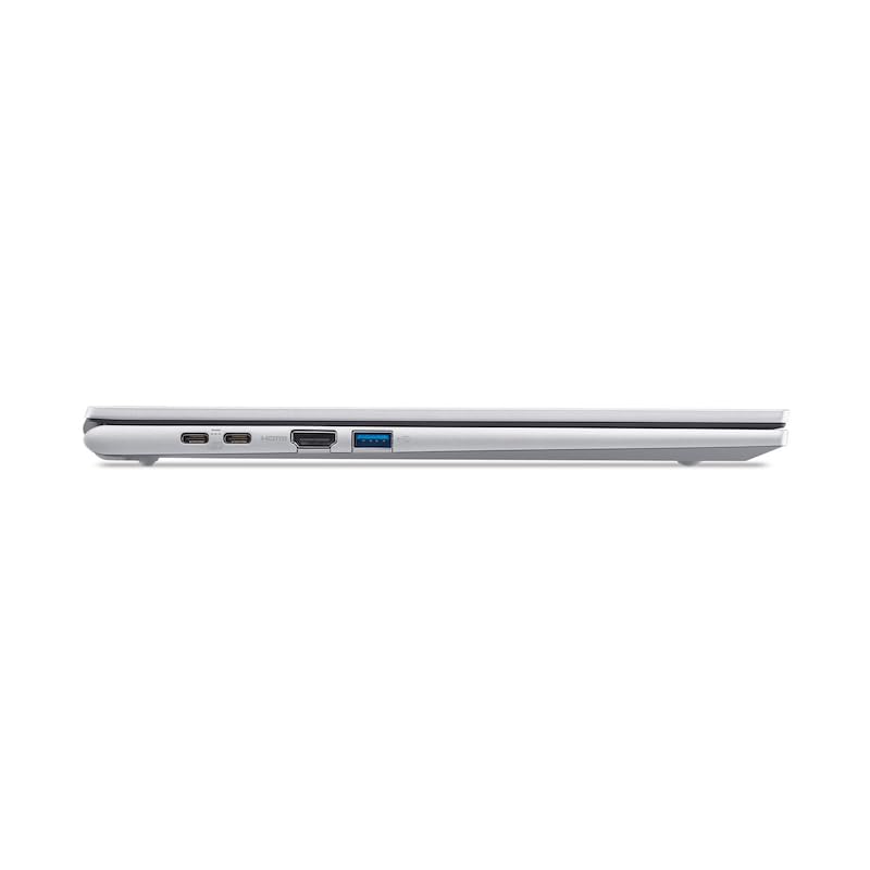 acer Aspire Go 15 AG15-72P, Ordenador Portátil 15.6" Full HD IPS (Intel Core 5 120U, 16 GB RAM, 512 GB SSD, Intel Graphics, Sin Sistema Operativo), Plata, Teclado QWERTY Español