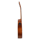 Sevinia Guitarra electroacústica Signature Series | Cuerpo sólido, parte superior de abeto sólido con parte trasera y laterales de caoba, afinador, ecualizador de 3 bandas, se suministra con bolsa