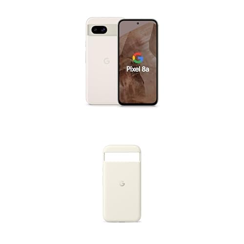 Google Pixel 8a 128GB, Porcelana + Funda Pixel 8a Porcelana
