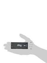 IK Multimedia iRig HD 2 - Interfaz audio, Sonido Profesional de 96kHz, funciones listas para escenario, rockea en todas partes con tu iPhone, iPad o Mac/PC - Negro