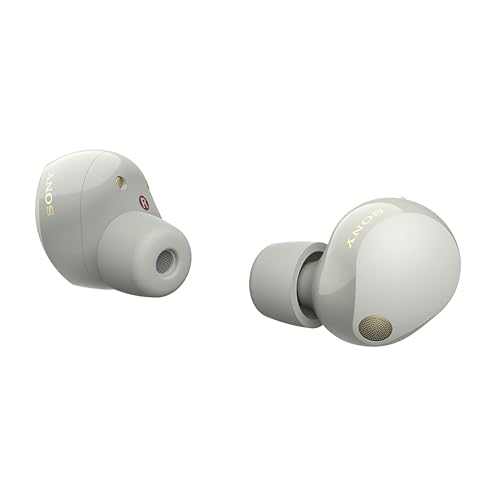 Sony Auriculares inalámbricos con Noise Cancelling WF-1000XM5, Bluetooth, Auriculares in-Ear, micrófono, hasta 24 Horas de batería, Carga rápida, IPX4, Alexa y Google Assitant, iOS y Android - Plata